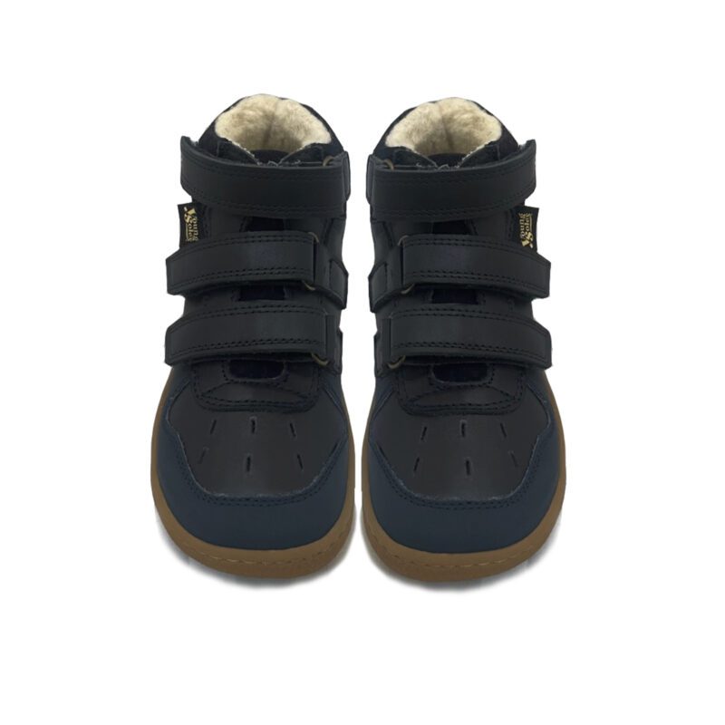 Wilf Leather Navy 3 Чизми Young Soles London
